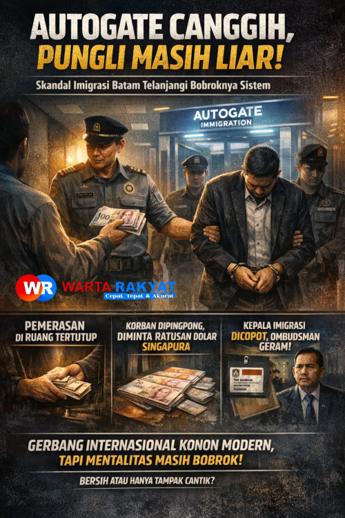 AUTOGATE CANGGIH, PUNGLI MASIH LIAR: Skandal Imigrasi Batam Telanjangi Bobroknya Sistem