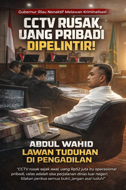 CCTV Rusak, Uang Pribadi Dipelintir!