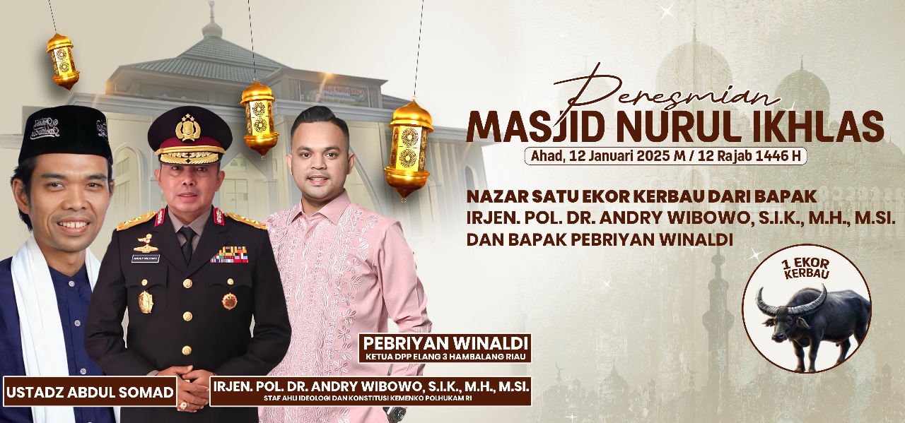 Pebriyan Winaldi dari Ormas Elang 3 Hambalang dan Irjen Pol. Dr. Andry Wibowo Tunaikan Nazar, Gelar Syukuran Potong Kerbau
