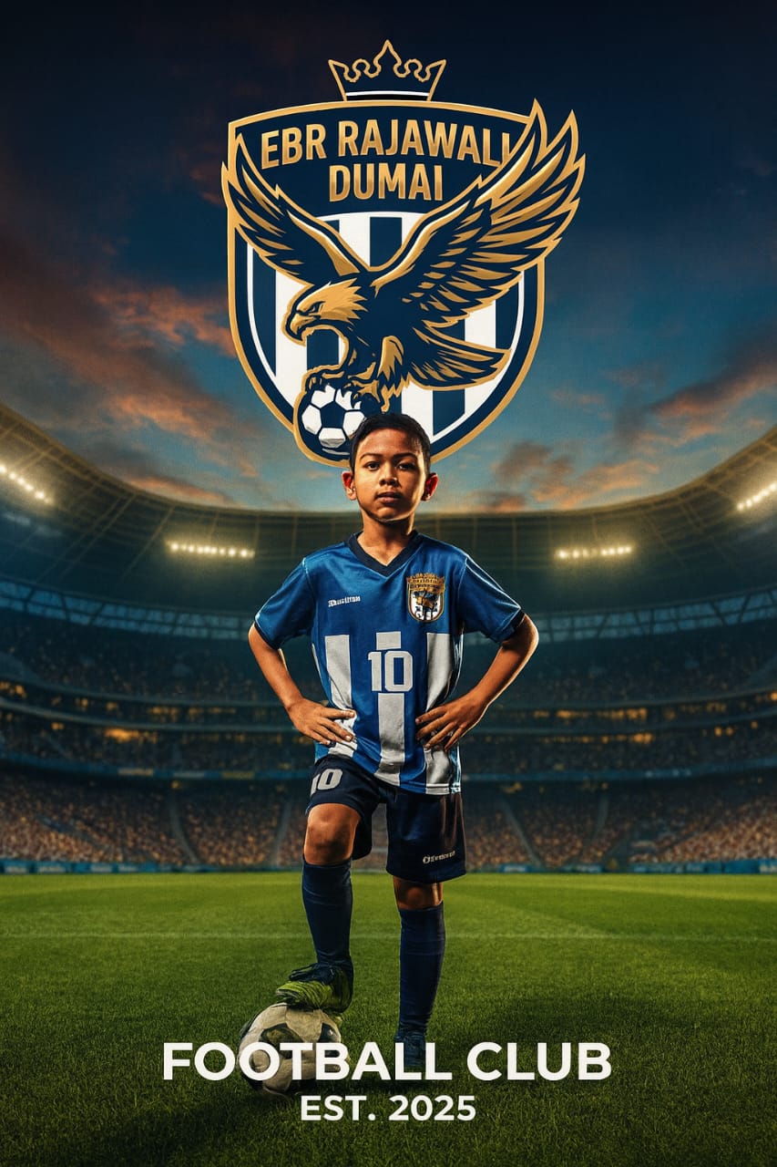 SSB EBR Rajawali Resmi Mengudara di Dumai, Siap Cetak Bintang Sepak Bola Masa Depan