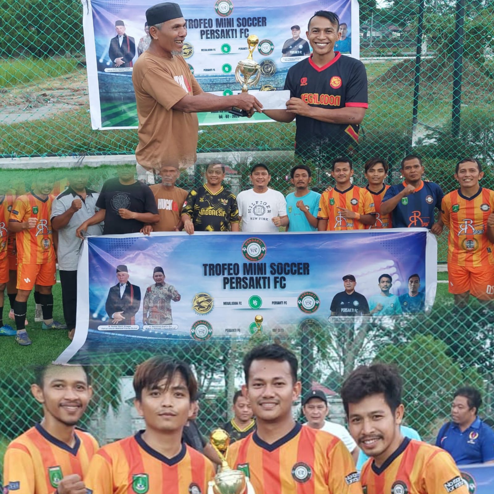 TROFEO MINI SOCCER PERSAKTI DUMAI GEMA SAMBUT RAMADAN, MEGALODON FC TAK TERBENDUNG SIKAT DUA RIVAL SEKALIGUS