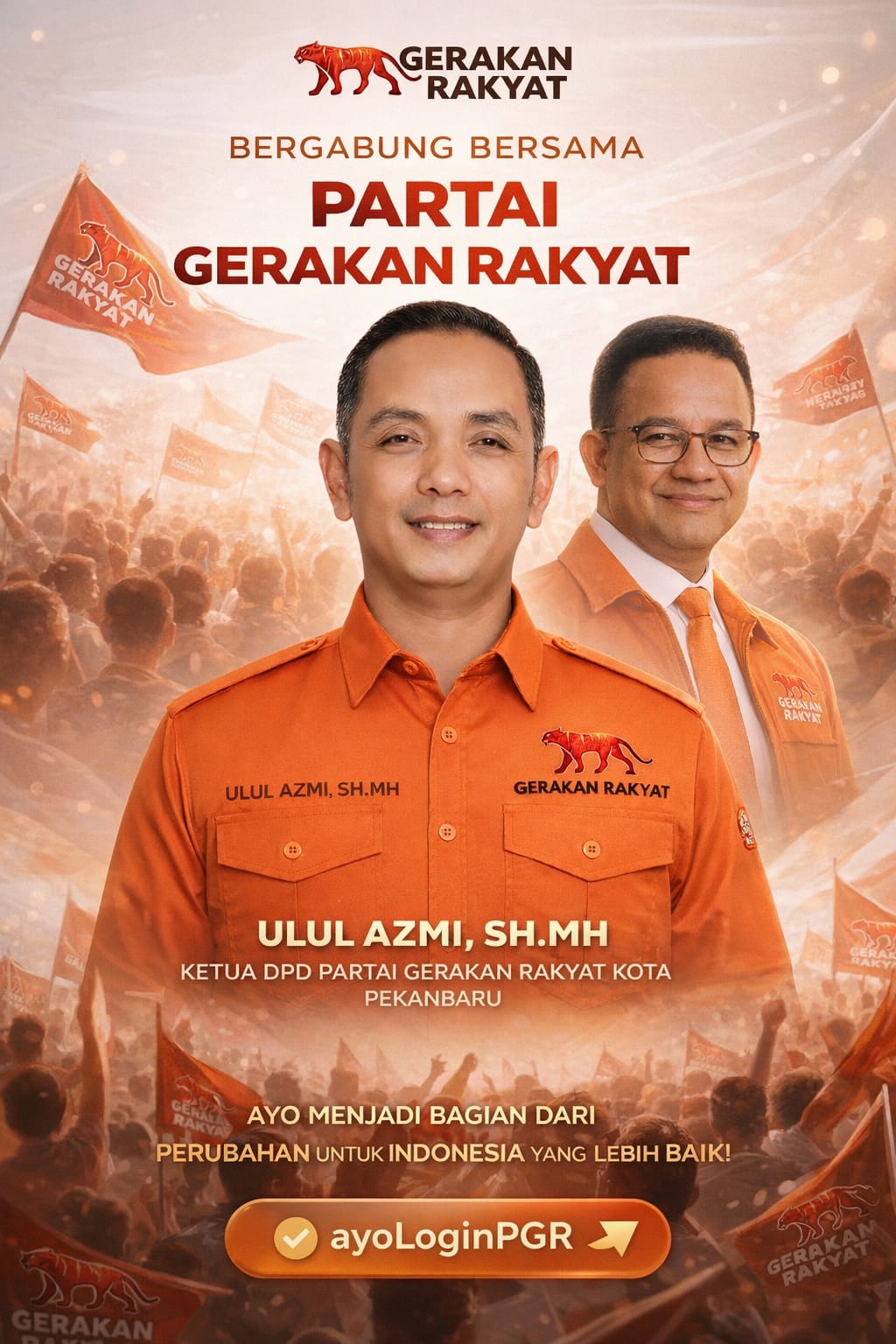 Tancap Gas dari Pekanbaru: Ulul Azmi Nyalakan Mesin Gerakan Rakyat, Struktur Digerakkan hingga Akar Rumput