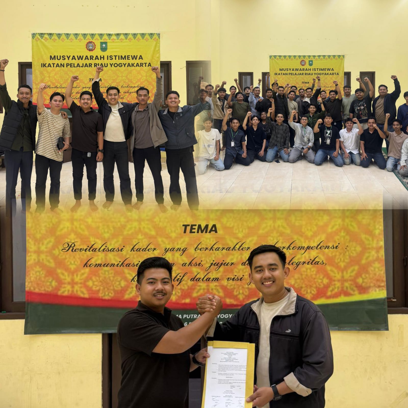 IPR-Y Menentukan Arah Zaman: M. Rafsan Jzani Resmi Nahkodai Pelajar Riau di Yogyakarta