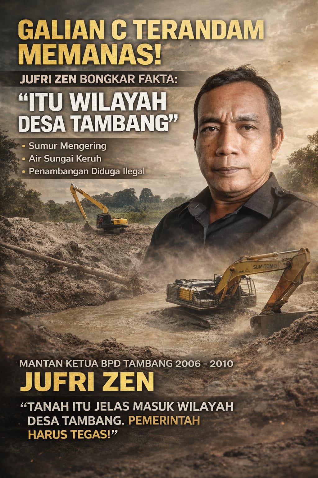 Galian C Terandam Memanas! Jufri Zen Bongkar Fakta: 