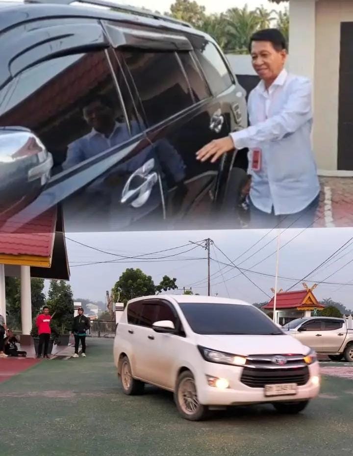 Drama Hukum di Tesso Nilo: Diperiksa PKH Dua Kades Bungkam, Satu Kabur Lewat Belakang Kejari