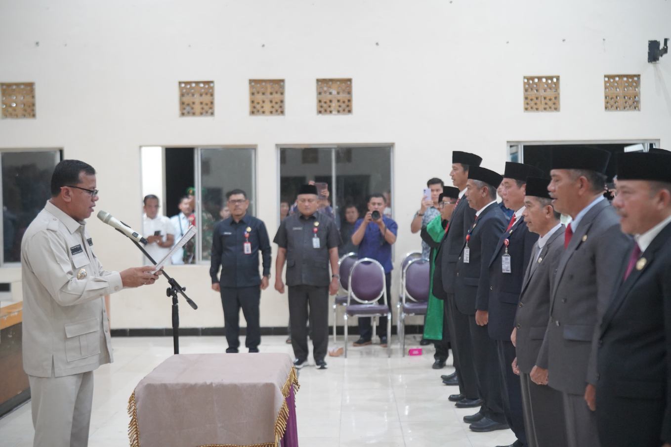 Bupati Suhardiman Lantik Pejabat Pimpinan Tinggi Pratama, Dorong Kinerja ASN Lebih Profesional