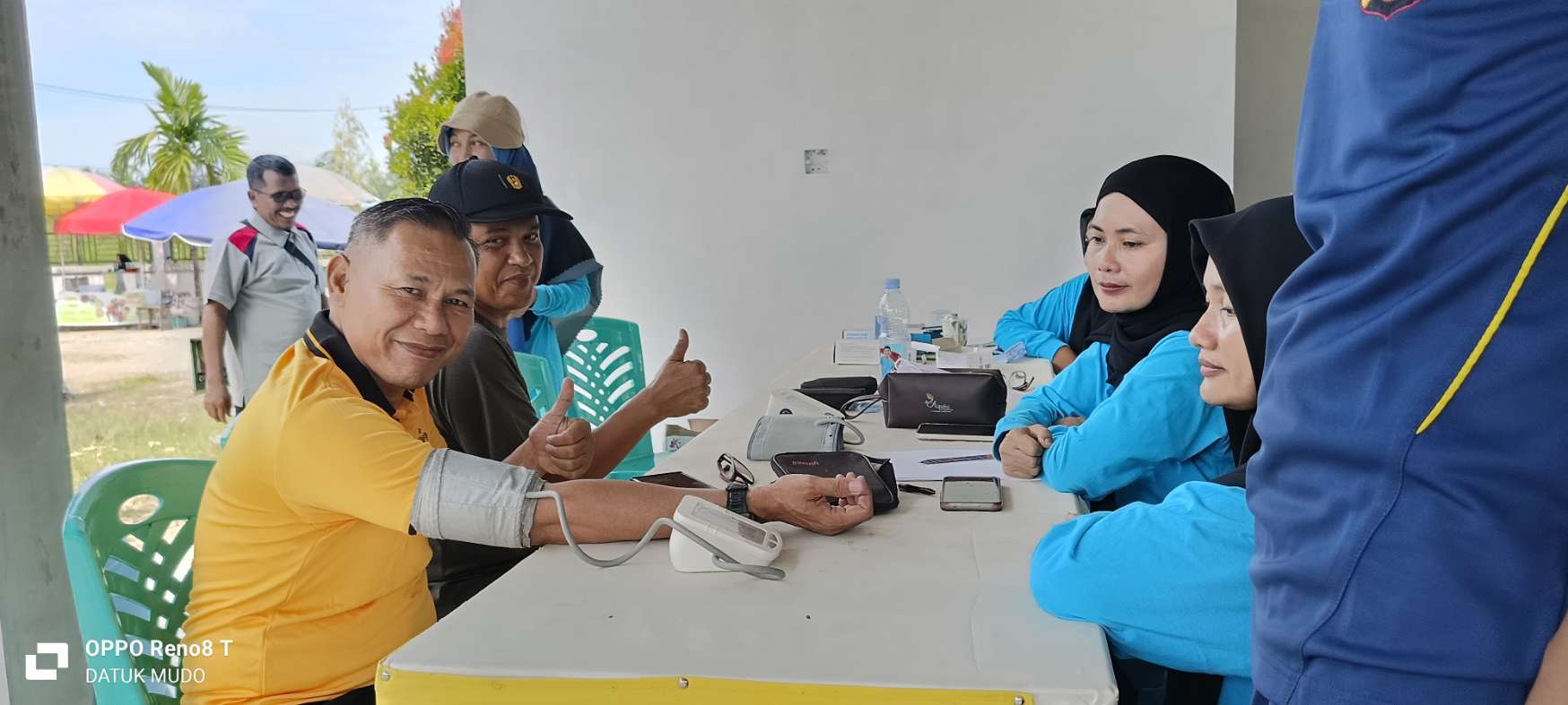 Kapolsek Benai dan Danramil 02/ Kuantan Tengah Support HUT Kuansing Ke-26 dan Sentajo Raya ke-13: Wujud Sinergi untuk Masyarakat Sehat dan Berbudaya
