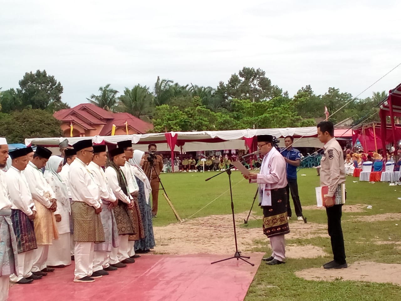 Plt. Bupati Kuantan Singingi buka MTQ XX, Fedrios harap sebagai moment meningkat Keimanan.